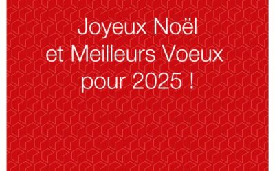 Merci pour cette année riche en collaborations et réussites ! 🌟