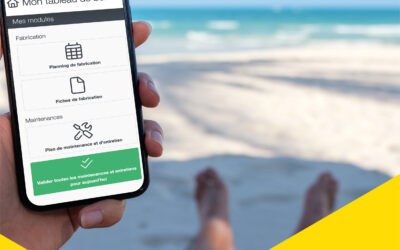 🌊Vue grand large de votre suivi de production