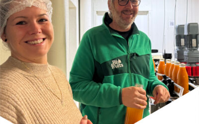 🍏🍐 Case study au pressoir de Biofruits à Vétroz, en plein cœur du Valais.