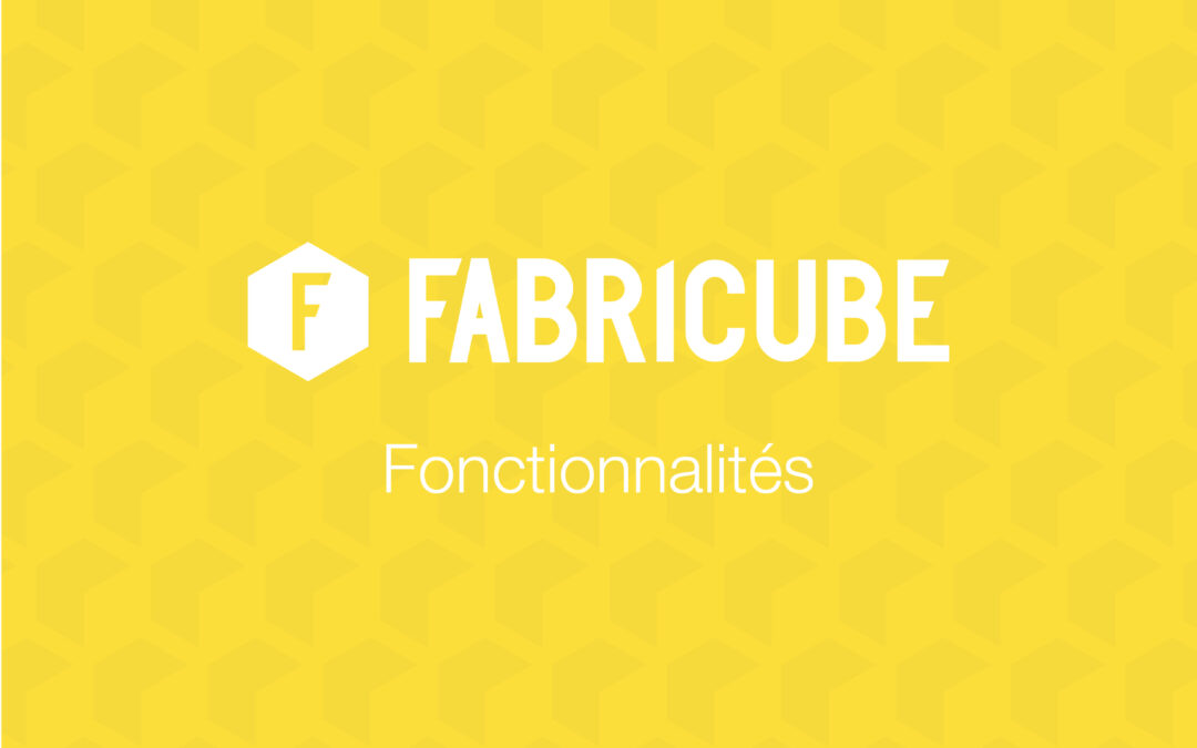 FABRICUBE – Modèles de tâches
