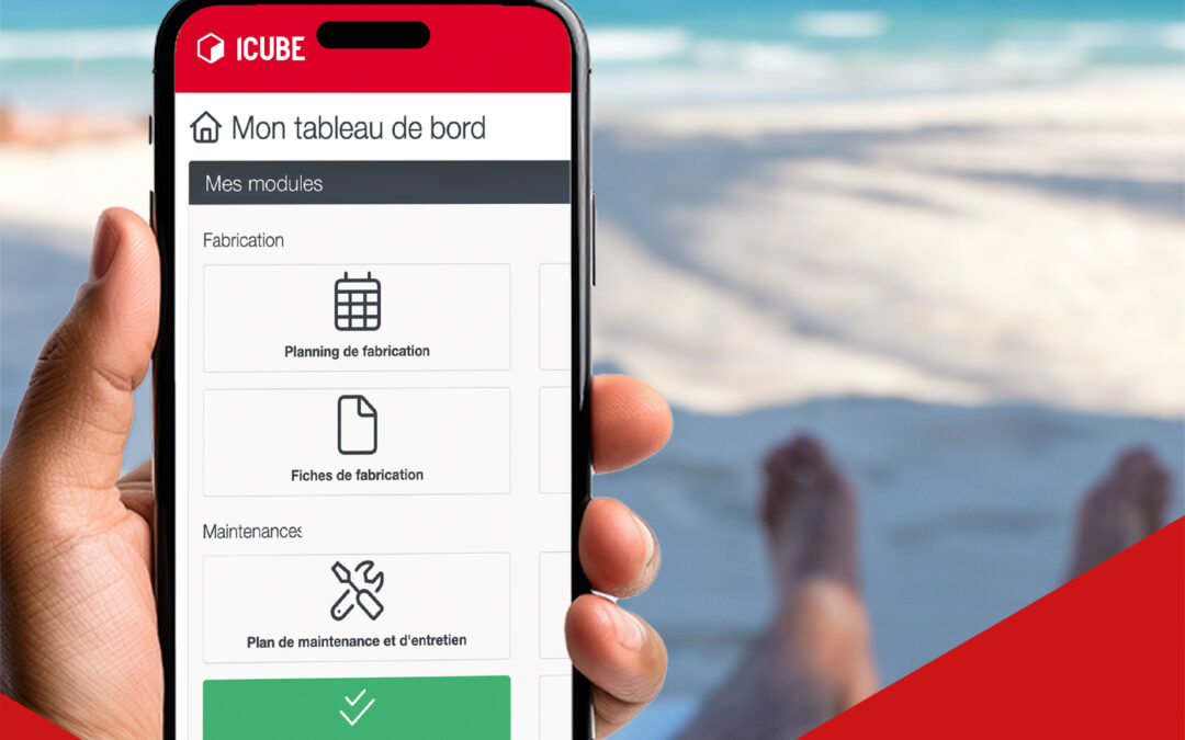 Votre suivi de production toujours à portée de main 📱